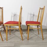 Chairs by Antonín Šuman for Ton, 1960s, Set of 4