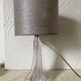 Crystal lamp in Daum style, 1960s.