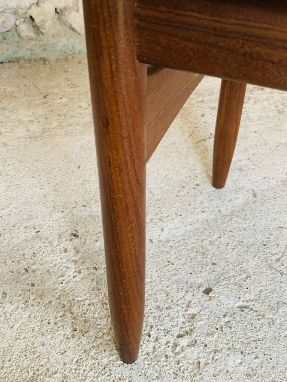Vintage Danish teak coffee table, circa 1960's