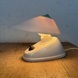 Vintage White Bakelite Table Lamp, 1950s