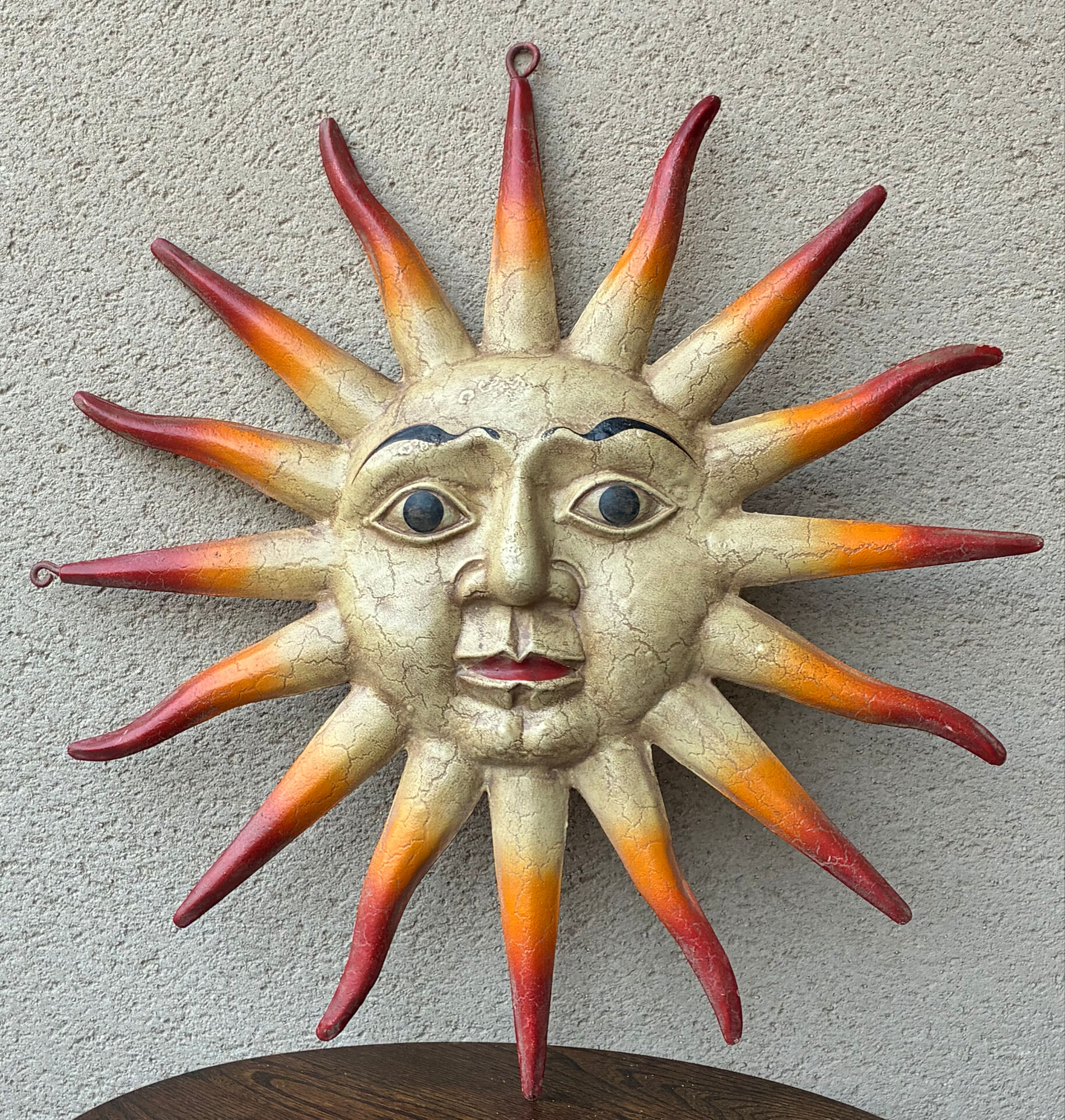 Vintage sun sign
