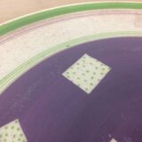 80s ceramic tray, signed