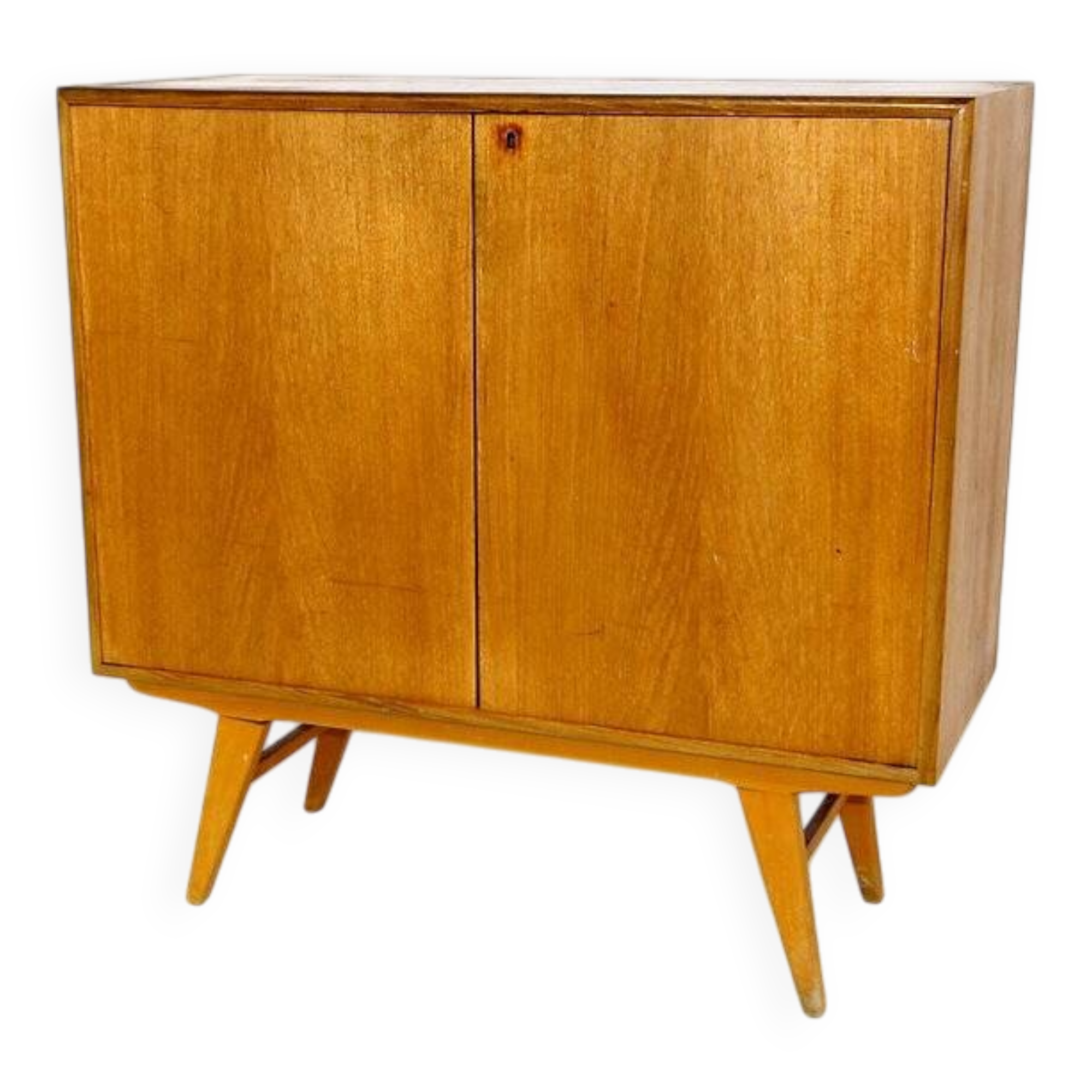 Scandinavian teak chest of drawers, Sweden, 1950.