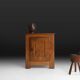 Oak Cabinet with Exceptional Patina, Belgium 18th Century
