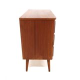 Scandinavian mahogany chest of drawers, Sweden, 1950