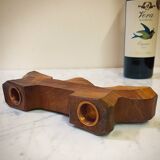 Reversible Anthroposophical Candle Holder in Lemon Tree, Dornach School