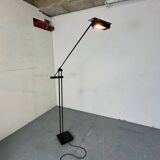 Iconic Black Samurai Floor Lamp by Shigeaki Asahari for Stilnovo, 1980