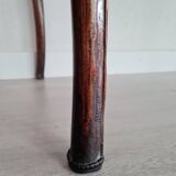 Old table - wooden desk with curved legs