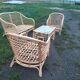 Salon de jardin en rotin