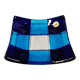 Small Murano glass bowl/dish in different colored blue glass.