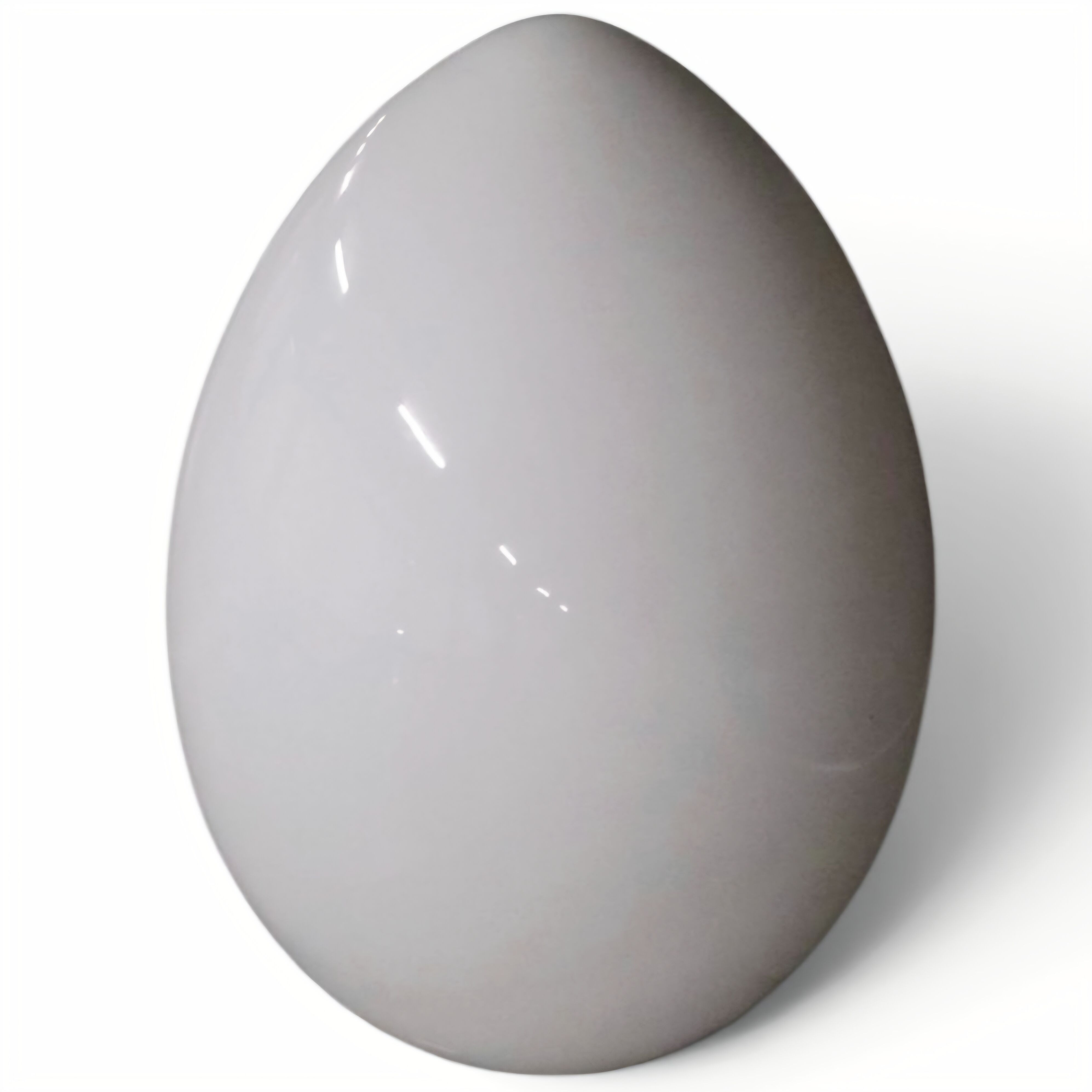 Opaline Egg Lamp in Blown Glass – Circa 1970