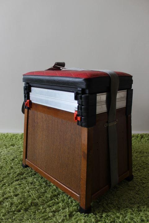 Former stool trunk of fisherman