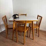 Dining table with extensions