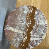 Beautiful coffee table pink marble top