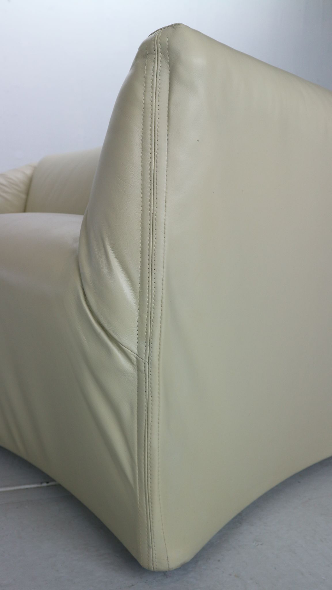 Leather sofa Mario Bellini "Tentazione" for Cassina, 1970s