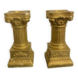 Column candle holders