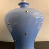Cracked lamp foot, Longwy enamel Recollets, Beads model
