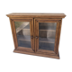 Small Wall Display Cabinet Pine Chalet Mountain Vintage Decor 60s 70s