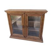 Small Wall Display Cabinet Pine Chalet Mountain Vintage Decor 60s 70s