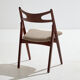 Chaises de salle à manger en teck Modèle CH29P Sawbuck par Hans J. Wegner pour Carl Hansen & Søn, Set de 4