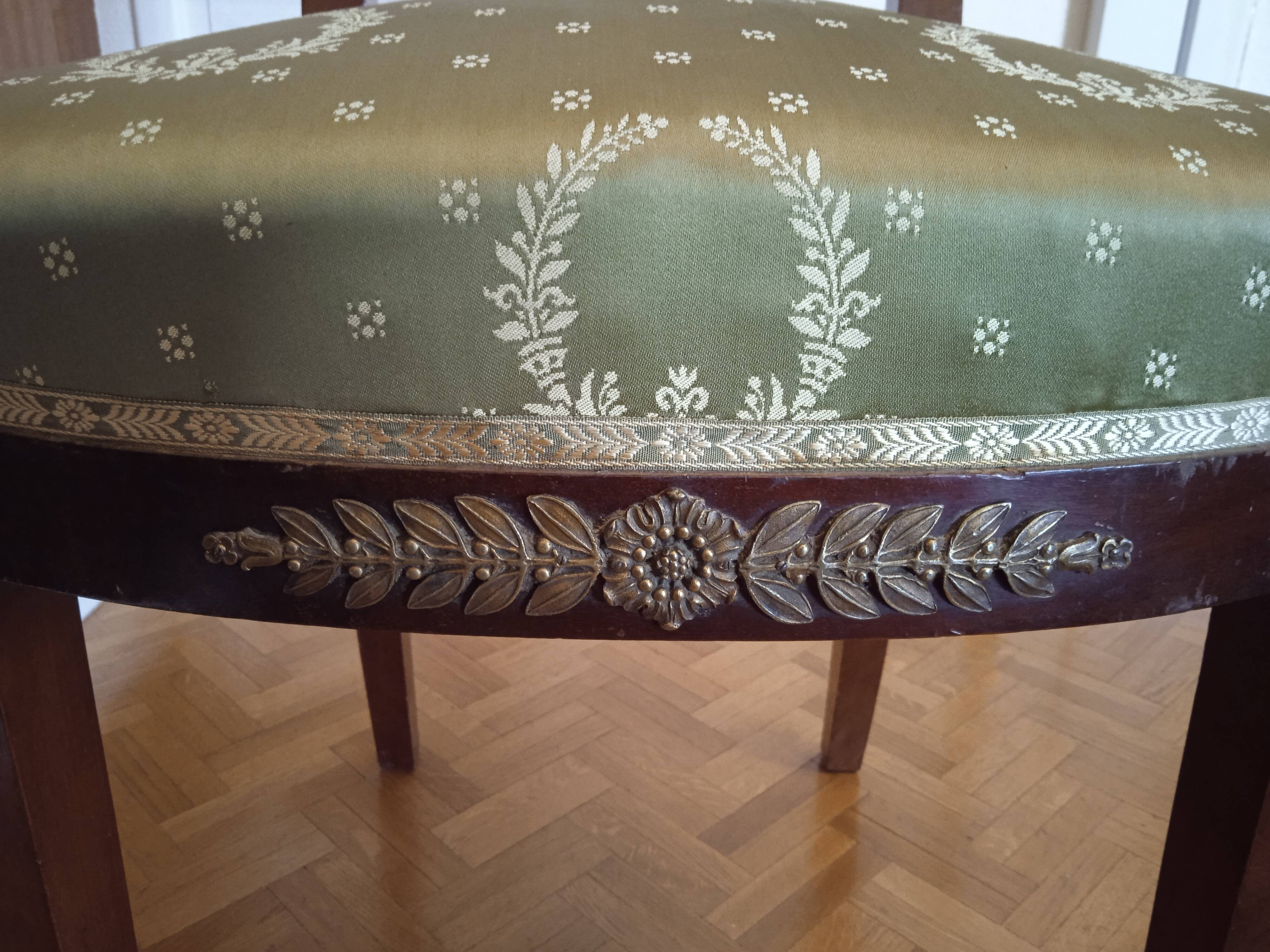 Set of two Empire chairs