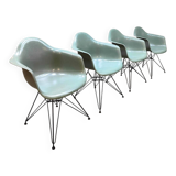 DAR dining chairs fiberglass shell chairs Charles & Ray Eames Vitra