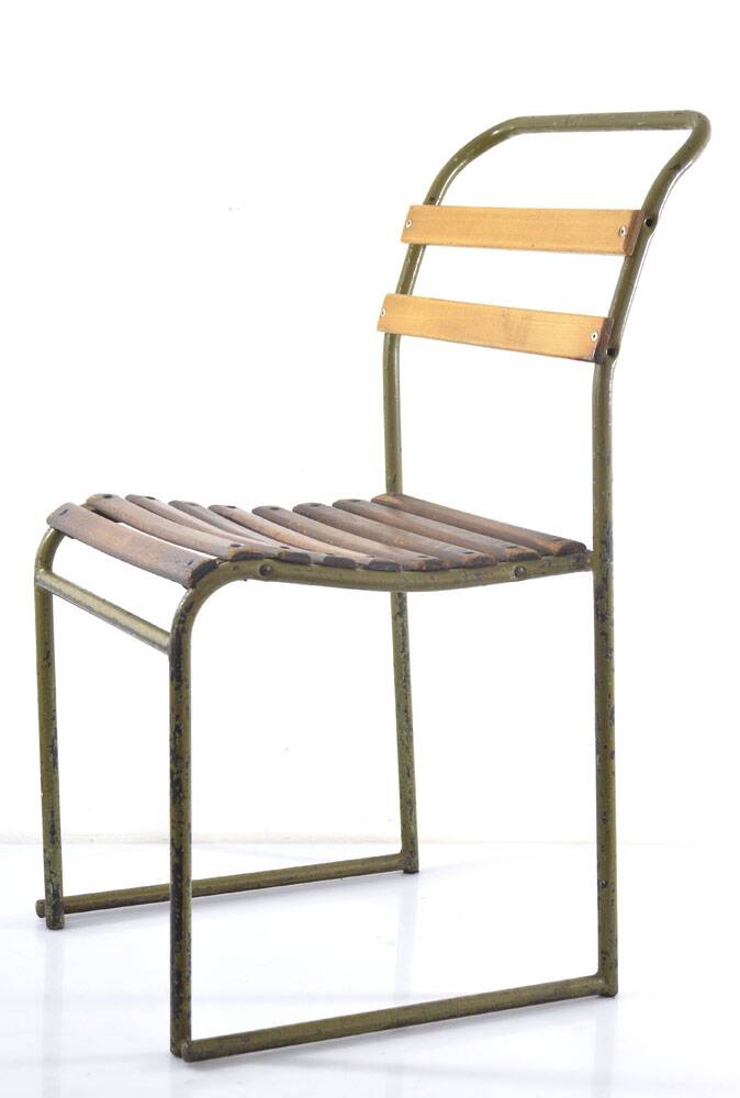 Vintage Patio / Veranda Chairs – Boijmans Museum, Rotterdam (11 Available)