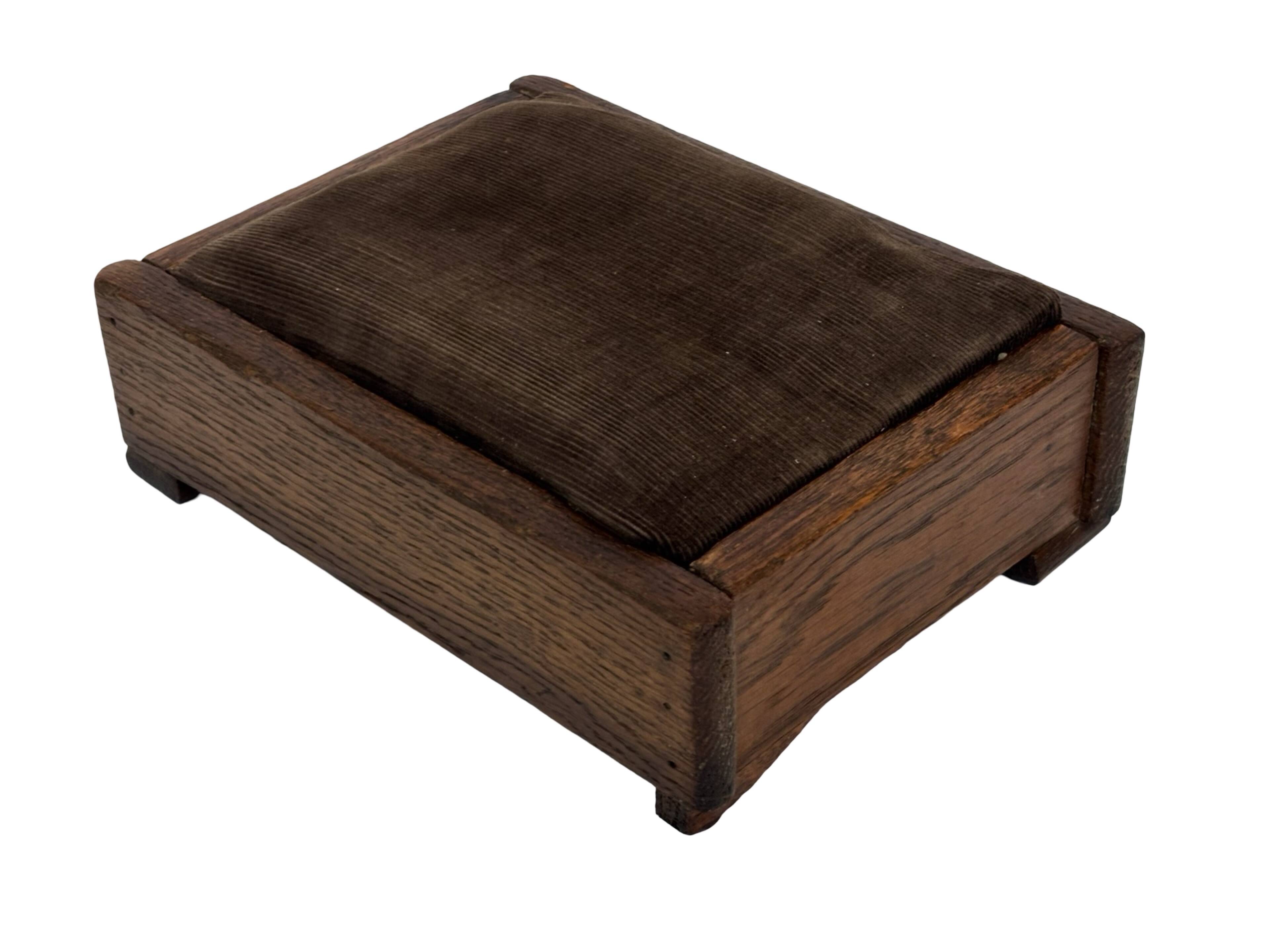 Art Deco footstool foot rest minimalist 30's design