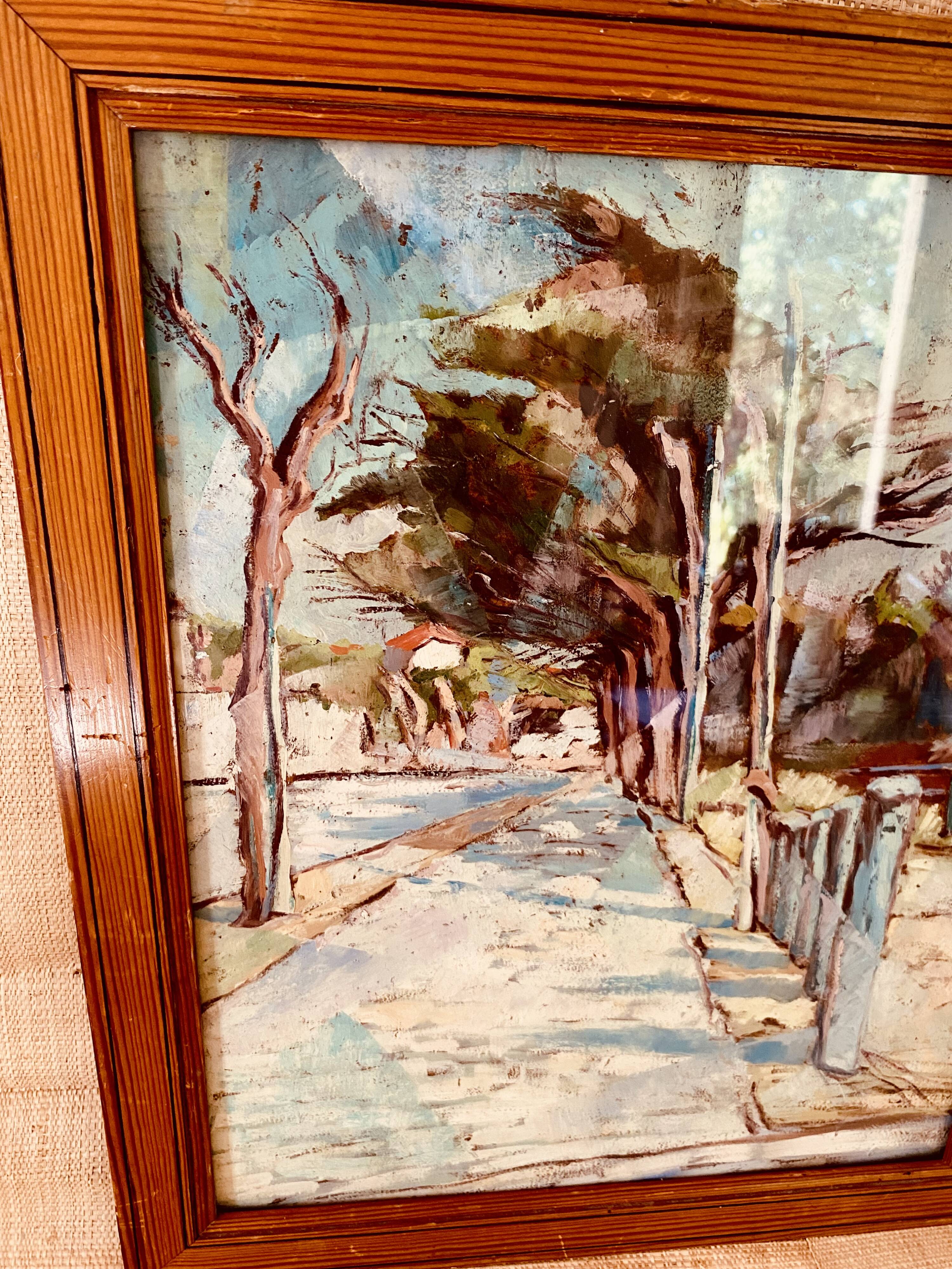"Fawn oil" encased in glass