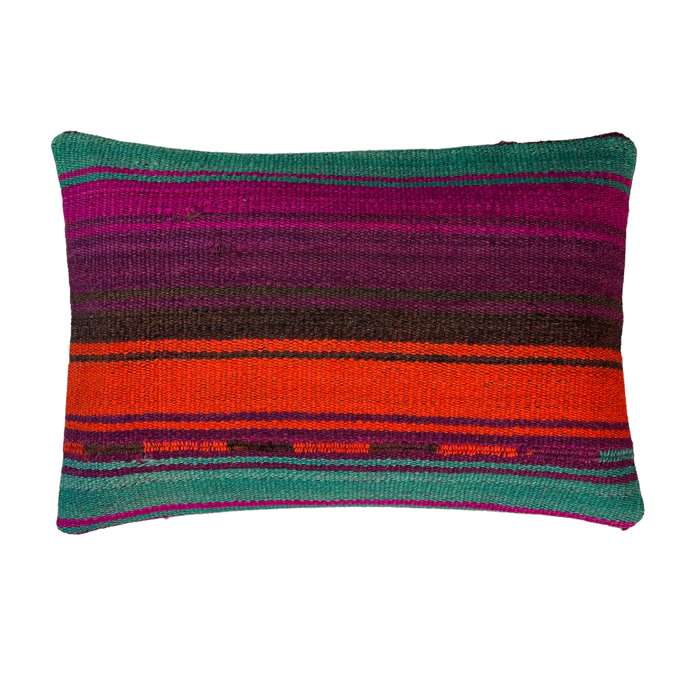 Vintage turkish handmade cushion cover , 30 x 50 cm