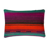 Housse de coussin vintage turque faite à la main, 30 x 50 cm