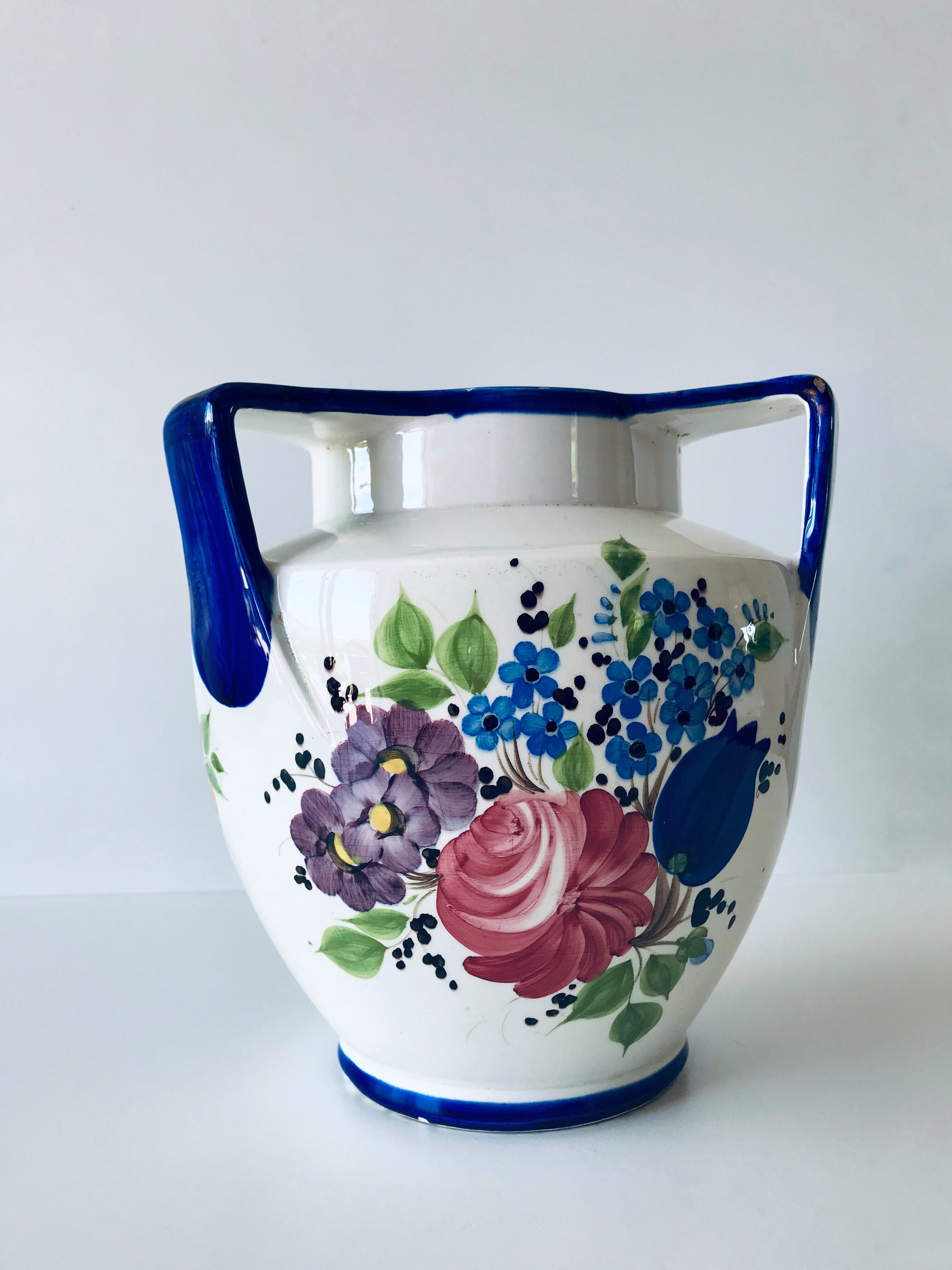 Vase ancien Italien signé Galvani