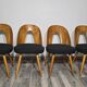 Chaises de salle à manger par Antonin Suman, années 1960, lot de 4