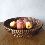 Basket in rattan