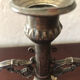 Old patinated chandelier