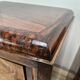 Tuscan Art Decò bedside tables from the 1940s in walnut burl