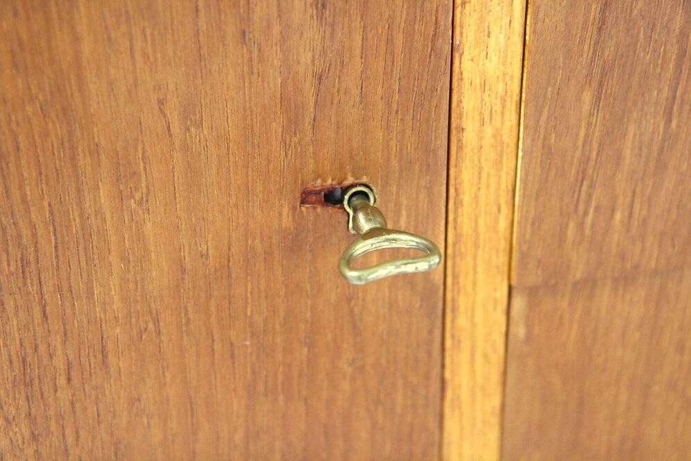Scandinavian teak chest of drawers, Sweden, 1960