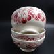 Lot of 3 bowls in Digoin faience 1940