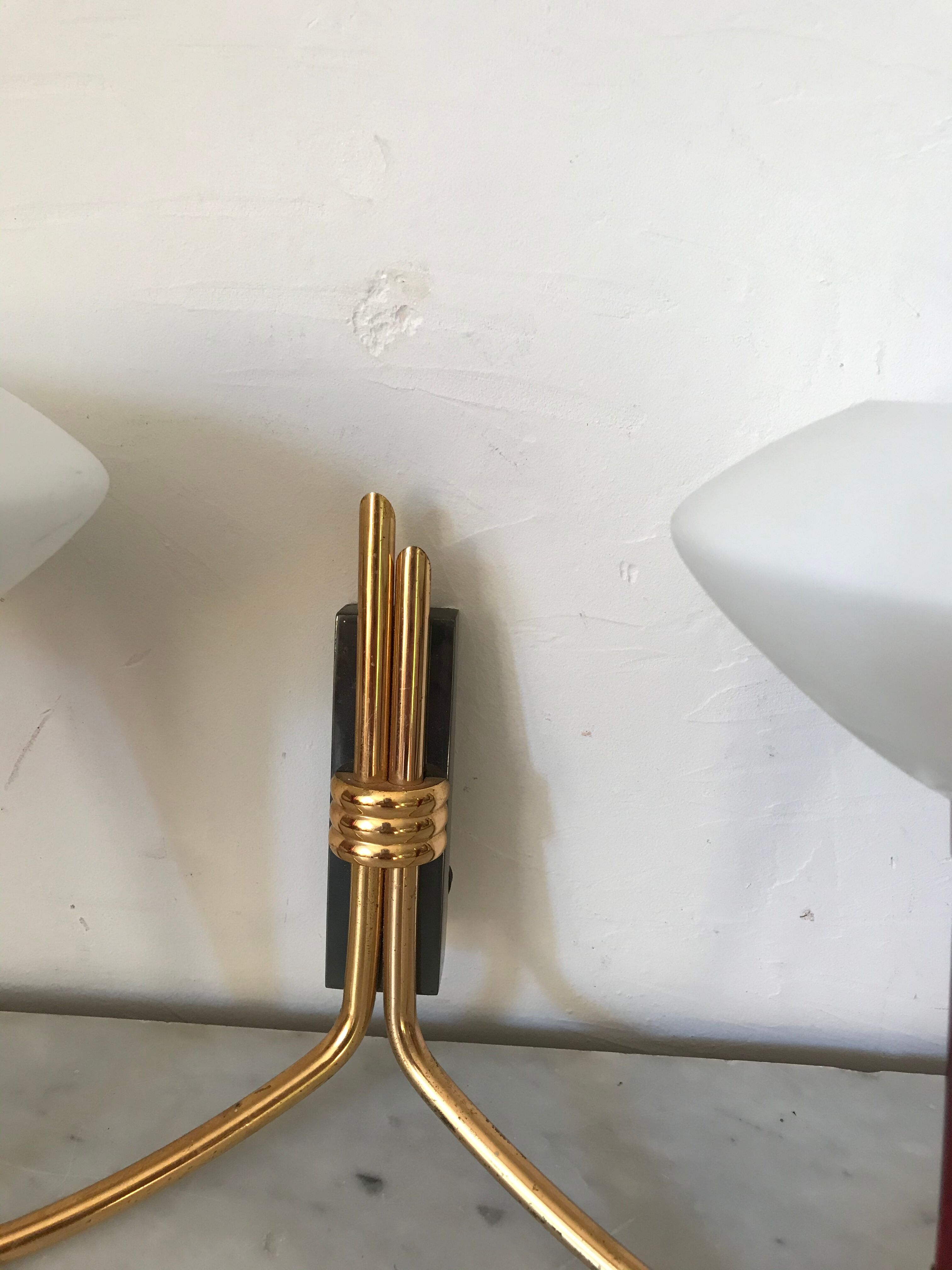 Vintage opaline sconce