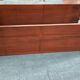 Nils Strinning 4-shelf teak wall-mounted bookcase, 165 cm x 75 cm