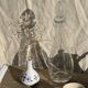 Glass carafe with stopper D11 H35.5