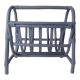 Rattan magazine holder