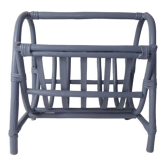 Rattan magazine holder