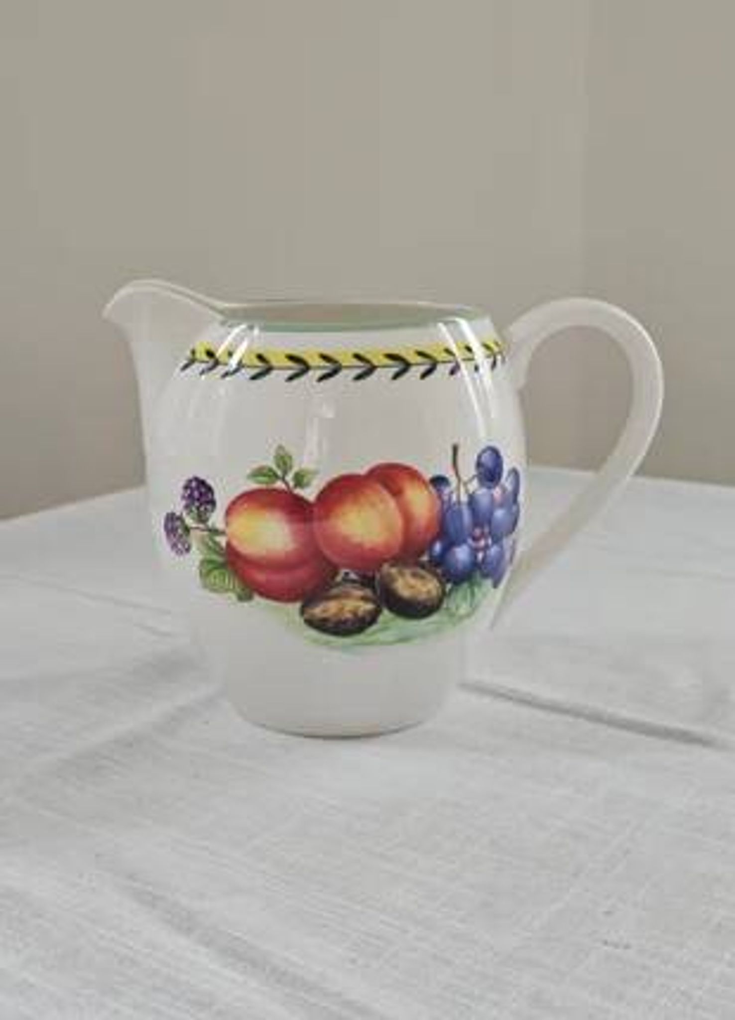 Porcelain jug from Villeroy & Boch's French Garden Fleurence collection.