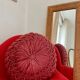 Coussin rond velours