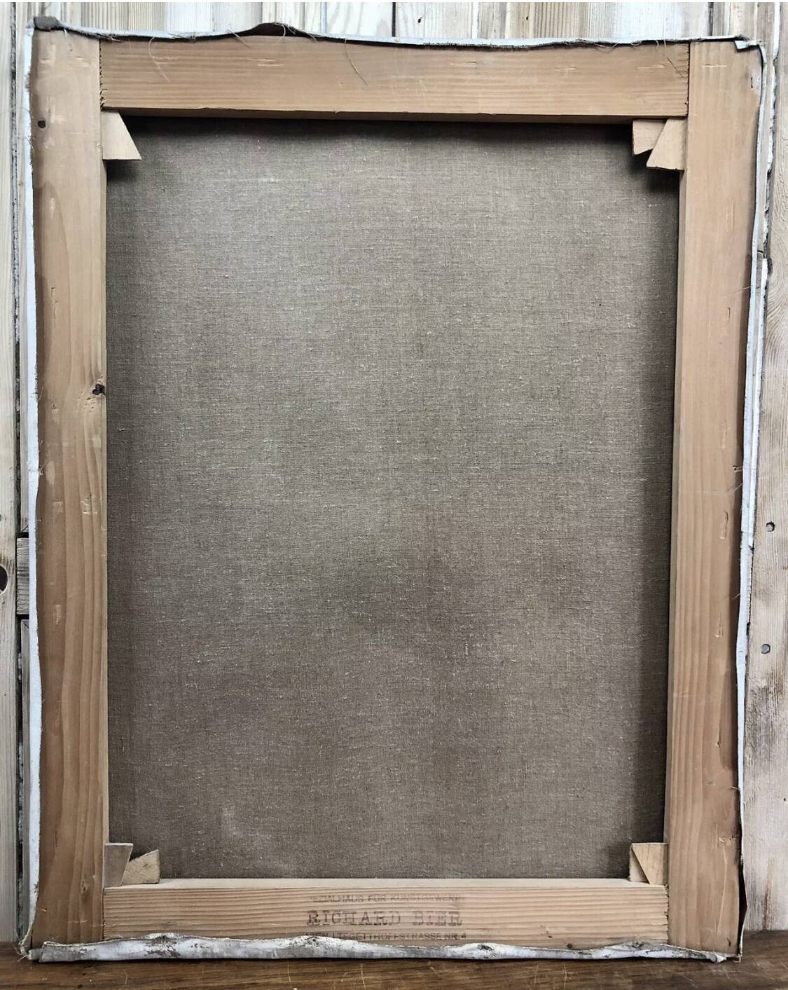 Painting Oil on canvas after Murillo Saint Jean Batiste early 20th century