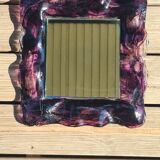 Murano blown glass mirror 1970/80