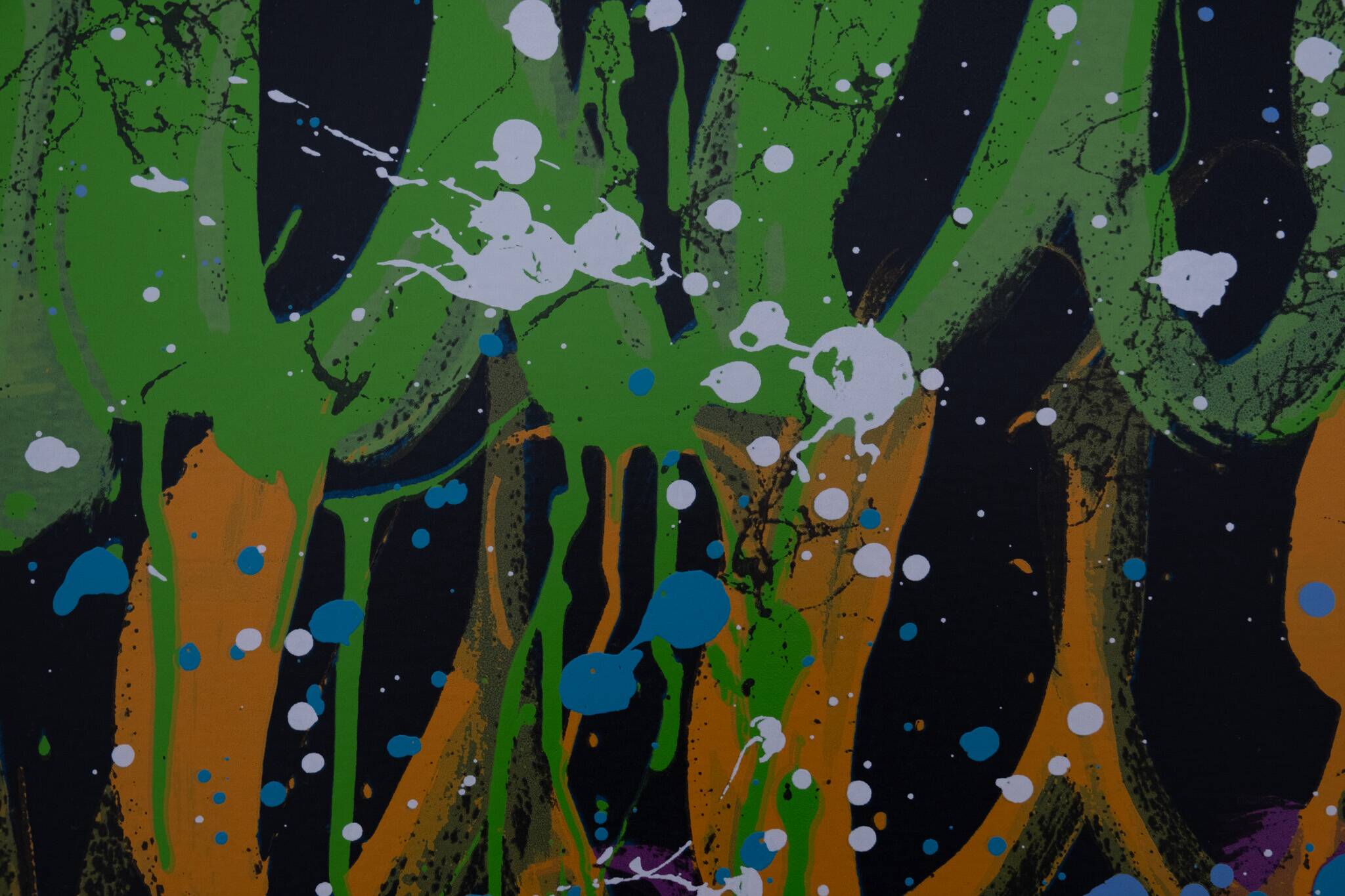 Jonone: blue ii - original signed screenprint