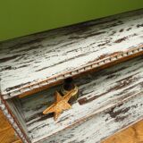 Gustavian painted shelves