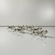 Set of 6 antique silver-plated horse-shaped knife holders